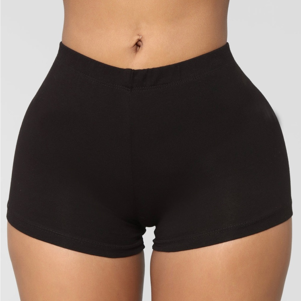 NWT Next Day Ship Booty Boy Shorts Cotton Stretch Gym Workout Yoga Cheeky